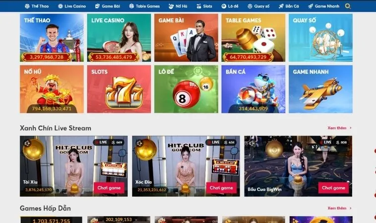 Các thể loại game hấp dẫn nên trải nghiệm tại Kingbet86