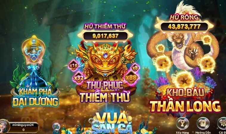 Bí Kíp Và Cách Chơi Vua Bắn Cá Tại Kingbet86 Đổi Thưởng Siêu Tốc 2 Các phòng chơi trong game Vua Bắn Cá Tại Kingbet86