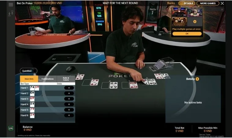 Trò Chơi Xì Tố Tại Kingbet86 Lật Bài Săn Thưởng Cực Khủng 2 Trải nghiệm chơi Xì Tố Tại Kingbet86 cùng dealer chia bài chuyên nghiệp