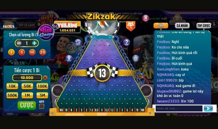 Tuyệt Chiêu Và Cách Chơi Game Nhanh ZicZac Tại Kingbet86 Thắng Lớn Nhanh 2 Giao diện chơi game nhanh ZicZac Tại Kingbet86